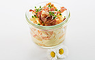 Cole Slaw mit gebratenen Bacon